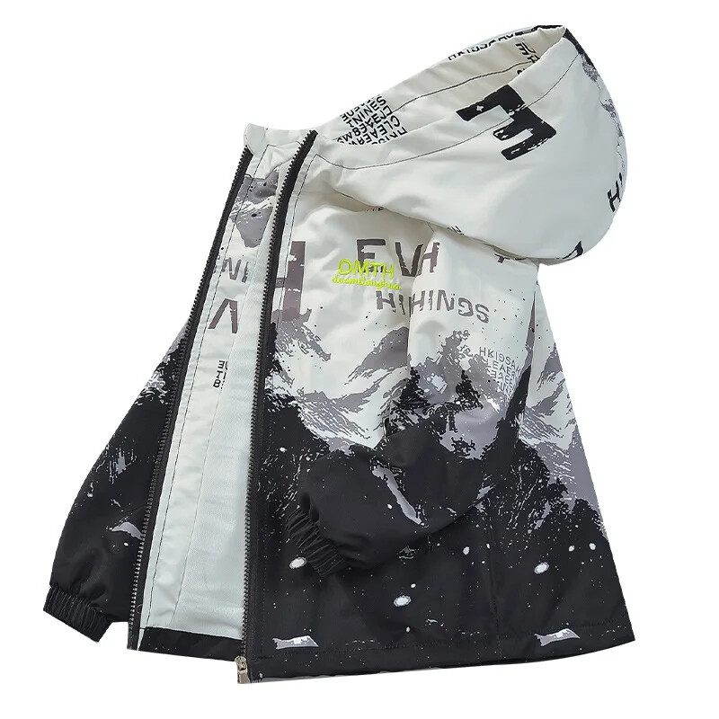 Παιδικά ρούχα για αγόρια Ανοιξιάτικο και Φθινόπωρο Παλτό 2024 Νέο Ξένο Στιλ Ανοιξιάτικα Ρούχα Σταδιακή Αλλαγή Μπουφάν Casual Παιδικό