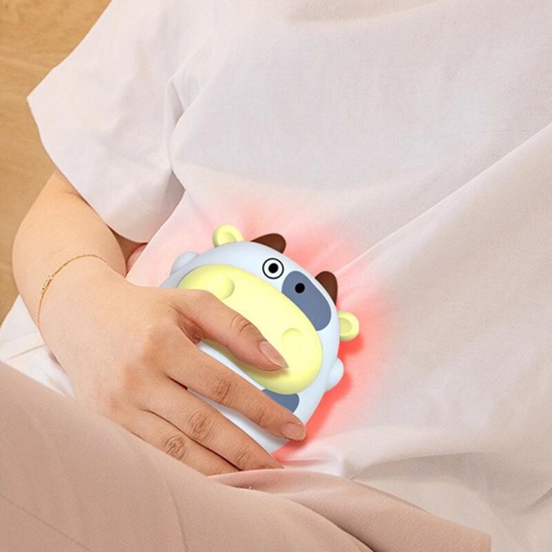 Rankų šildytuvas Power Bank šildytuvas Mini nešiojamas įkraunamas USB Velvet šildytuvas Mobilus USB elektroninis kišeninis šildytuvas