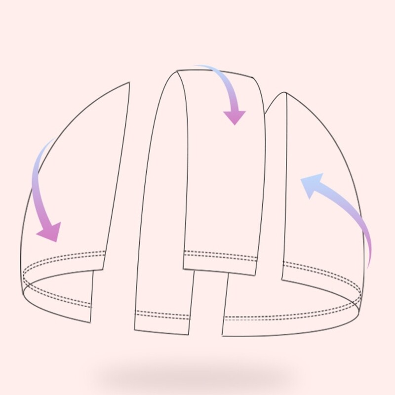 Dječje kape za plivanje za dugu kosu PU tkanina za plivanje za djevojčice i dječake, djeca, tinejdžeri, pletenice s kovrčavom kosom, vodootporna kapa za plivanje iz crtića