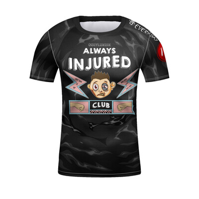 Bērnu MMA BJJ Muay Thai krekls ar īsām piedurknēm boksa džiudžitsu sporta krekls ātri nožūst bērniem zēnu sporta zāles kikboksa treniņu krekli