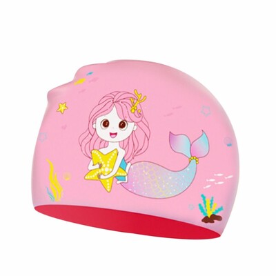 Silikónová plavecká čiapka chráni uši, dlhé vlasy, vodotesné sprchové čiapky, ultra tenké detské kúpacie čiapky, plavecké turbany, plavecké doplnky