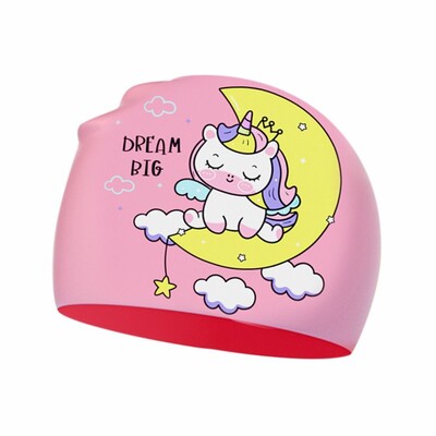 Silikónová plavecká čiapka chráni uši, dlhé vlasy, vodotesné sprchové čiapky, ultra tenké detské kúpacie čiapky, plavecké turbany, plavecké doplnky