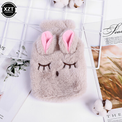 Udobna višekratna zimska topla toplina, grijač za ruke, PVC, terapija za ublažavanje bolova od stresa, torba za toplu vodu, mekana torba za grijanje ruku od zeca