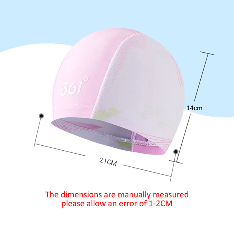 Dječja kapa za plivanje Dječja elastična tkanina Bazen Sportovi na vodi Zaštita uši Šešir Šeširi za kupanje Kape Dječaci Djevojčice