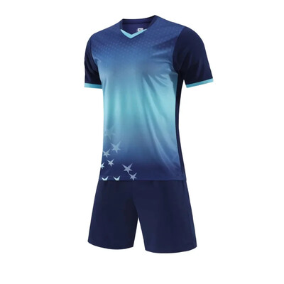 Detský futbalový dres, maskáčový priedušný, súťažný tréningový futbalový dres, tímová uniforma