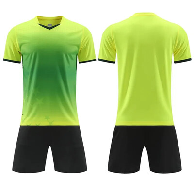 Detský futbalový dres, maskáčový priedušný, súťažný tréningový futbalový dres, tímová uniforma