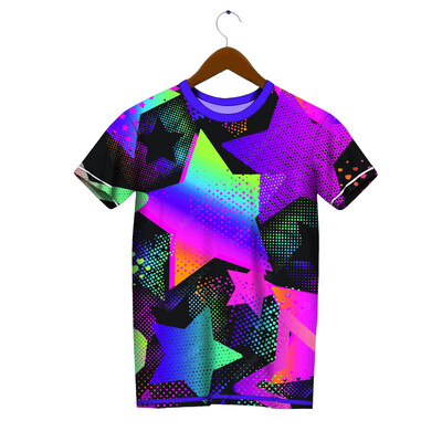 T-shirt σε στυλ Cyberpunk Μοντέρνα ανδρικά δροσερά κοντομάνικα καλοκαιρινά ανδρικά μπλουζάκια που στεγνώνουν γρήγορα Προσωπικότητες Ρούχα για τρέξιμο στο δρόμο