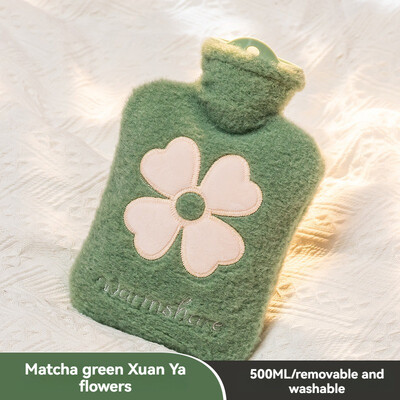 Nova 500/1000 ml slatka velika vrećica za toplu vodu s grijačem za mjesečne bolove Punjeni grijač za menstrualne kolike Plišani grijač za ruke Darovi za Noć vještica