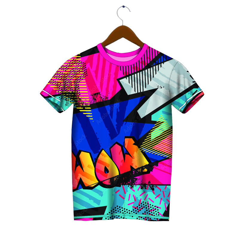 Hip Hop Street T-shirt Ανδρικό 3D Graffiti print Κοντό μανίκι Fashion Personality Ανδρικό T-shirt με στρογγυλή λαιμόκοψη Αθλητικά ρούχα γρήγορου στεγνώματος