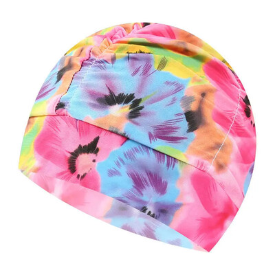 Vodootporna kapa za plivanje za zaštitu ušiju za žene, djecu, dugu kosu, specifičnu pu tkaninu, profesionalna oprema za plivanje