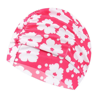 Vodootporna kapa za plivanje za zaštitu ušiju za žene, djecu, dugu kosu, specifičnu pu tkaninu, profesionalna oprema za plivanje