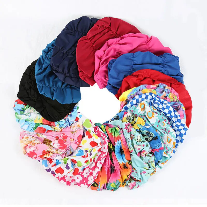 Vodootporna kapa za plivanje za zaštitu ušiju za žene, djecu, dugu kosu, specifičnu pu tkaninu, profesionalna oprema za plivanje