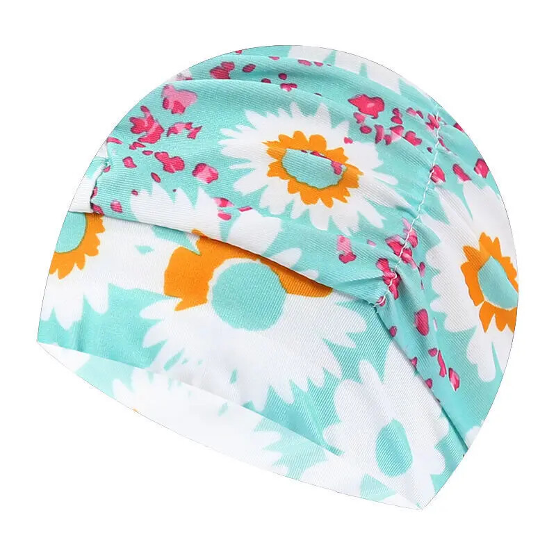 Vodootporna kapa za plivanje za zaštitu ušiju za žene, djecu, dugu kosu, specifičnu pu tkaninu, profesionalna oprema za plivanje