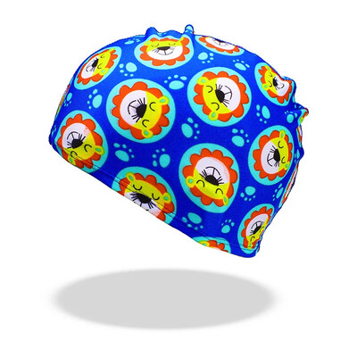 Veleprodajna dječja kapa za plivanje, digitalni ispis, vrhunska tkanina, dječaci, djevojčice, dizajn crtića, vodootporna, izdržljiva kapa