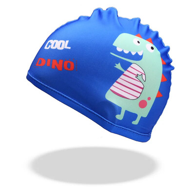 Veleprodajna dječja kapa za plivanje, digitalni ispis, vrhunska tkanina, dječaci, djevojčice, dizajn crtića, vodootporna, izdržljiva kapa