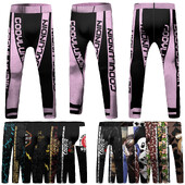 Bērnu MMA BJJ Kompresijas Sporta Bikses Skriešanas Legingi Jiu Jitsu Muay Thai Boksa Bikses Bērni Zēni Vingrošanas Zeķubikses