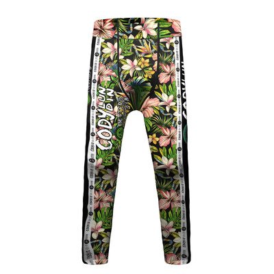 Bērnu MMA BJJ Sporta Bikses Skriešanas Legingi Jiu Jitsu Muay Thai Boks Bikses Bērni Zēni Ātri Dry Vingrošanas Zeķubikses