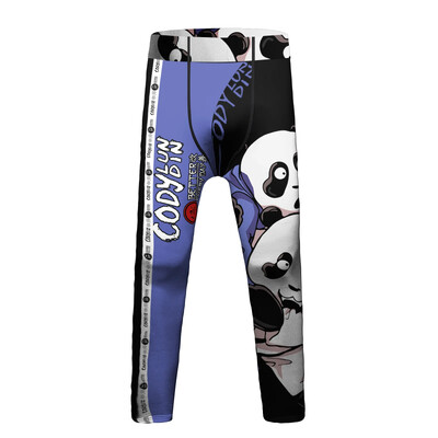 Bērnu MMA BJJ Sporta Bikses Skriešanas Legingi Jiu Jitsu Muay Thai Boks Bikses Bērni Zēni Ātri Dry Vingrošanas Zeķubikses