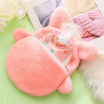 Winter Cartoon Animal Hot Water Bottle PVC Stress Pain Relief Therapy Ζεστό τσαντάκι με πλεκτό μαλακό άνετο κάλυμμα Θερμαντήρας χεριών 1 τμχ