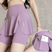 Ženske kratke hlače Suknje Visokog struka Prozračne kratke hlače za jogu Ljetne sigurnosne hlače Ženske sportske suknje Kratke hlače za teretanu Sportska odjeća