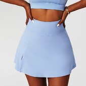Cloud Rise Sportska suknja visokog struka za žene Teniske suknje za trčanje Djevojke Mini kratke hlače za vježbanje Brzosušeća sigurna golf odjeća