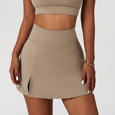 Cloud Rise Sportska suknja visokog struka za žene Teniske suknje za trčanje Djevojke Mini kratke hlače za vježbanje Brzosušeća sigurna golf odjeća