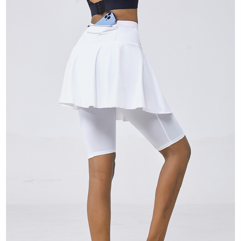 Dámske skladané sukne, športové, golfové, tenisové, vysoko kvalitné, telocvičňa, fitness, bedminton, beh, joga, mäkké krátke legíny, cvičebné sukne