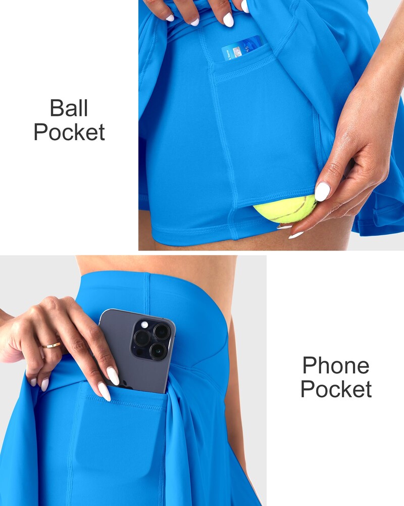 Sportska suknja za teretanu Ženska fitness džepovi Trčanje na otvorenom Teniska suknja Kratke hlače Rastezljive ljetne kratke hlače koje se brzo suše