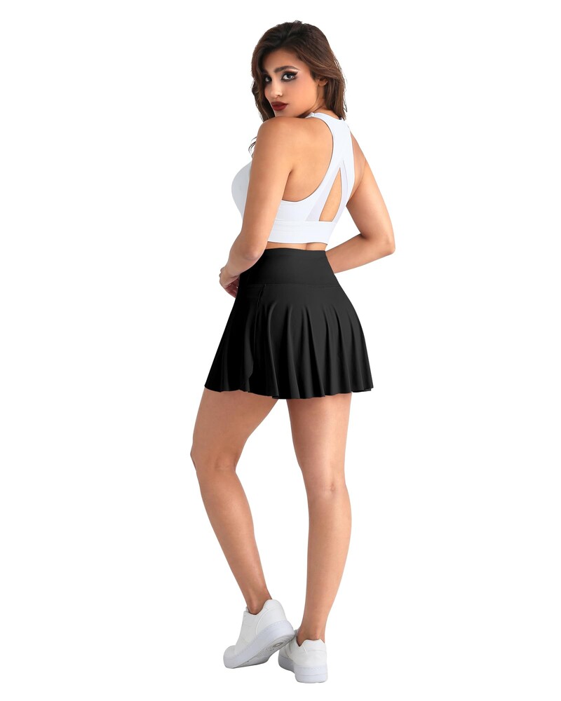 Sportska suknja za teretanu Ženska fitness džepovi Trčanje na otvorenom Teniska suknja Kratke hlače Rastezljive ljetne kratke hlače koje se brzo suše