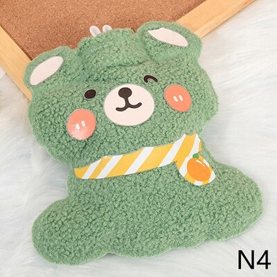 Prijenosna torba za toplu vodu Vreća za ubrizgavanje tople vode PVC plišana torba za ruke Mini grijač za ruke Kawaii boca za vodu Zimske zalihe