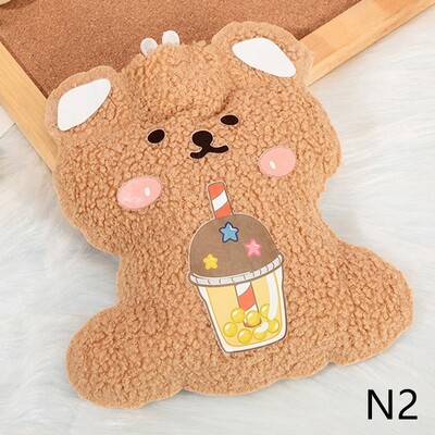 Prijenosna torba za toplu vodu Vreća za ubrizgavanje tople vode PVC plišana torba za ruke Mini grijač za ruke Kawaii boca za vodu Zimske zalihe