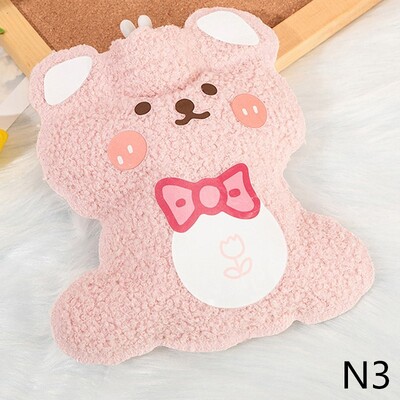 Prijenosna torba za toplu vodu Vreća za ubrizgavanje tople vode PVC plišana torba za ruke Mini grijač za ruke Kawaii boca za vodu Zimske zalihe