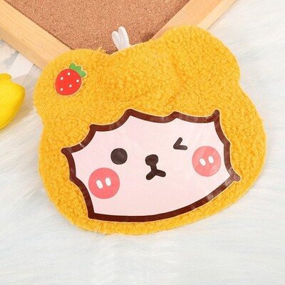 Prijenosna torba za toplu vodu Vreća za ubrizgavanje tople vode PVC plišana torba za ruke Mini grijač za ruke Kawaii boca za vodu Zimske zalihe