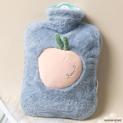 Pungă pentru sticle cu apă fierbinte de 500 ml, pungă cu apă caldă pentru umplere cu apă, pentru femei, mâini și picioare pentru burtă caldă, pungă cu apă caldă pentru mâini.