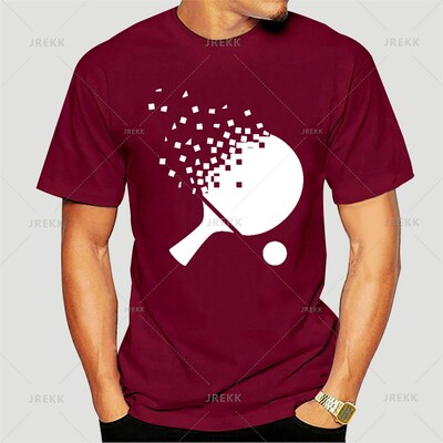 Harajuku 3D majica s printom za stolni tenis Ping Pong Grafičke majice s kratkim rukavima Ljubitelji sporta Teretana Moda Ulična odjeća Odjeća kratkih rukava