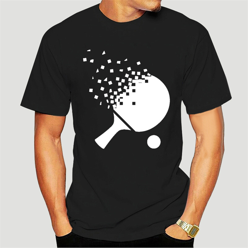 Harajuku 3D majica s printom za stolni tenis Ping Pong Grafičke majice s kratkim rukavima Ljubitelji sporta Teretana Moda Ulična odjeća Odjeća kratkih rukava