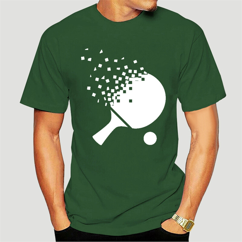 Harajuku 3D majica s printom za stolni tenis Ping Pong Grafičke majice s kratkim rukavima Ljubitelji sporta Teretana Moda Ulična odjeća Odjeća kratkih rukava