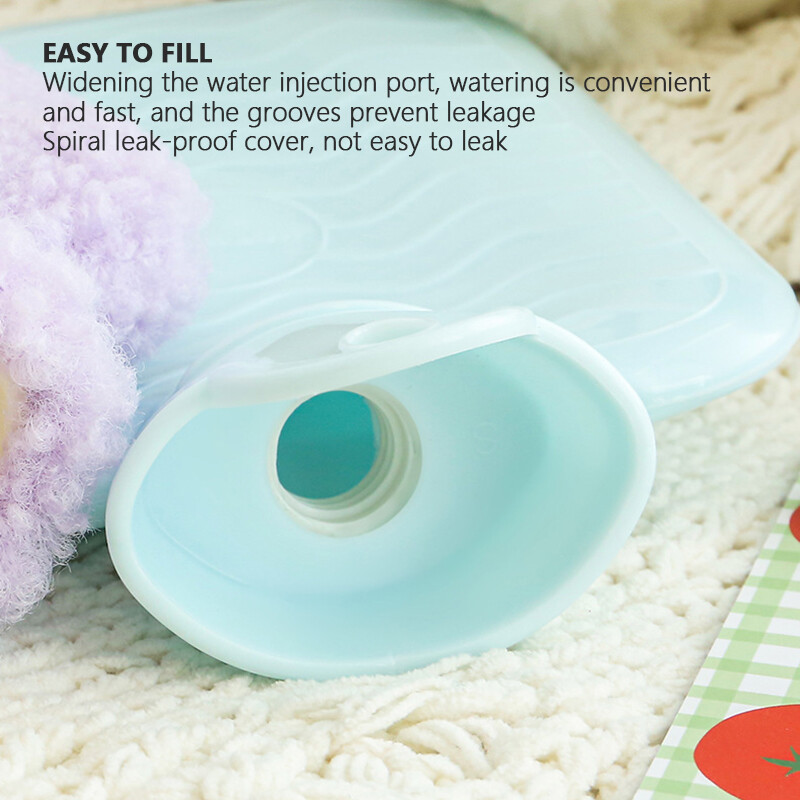 Sticlă cu apă fierbinte drăguț animal de pluș din cauciuc cu apă caldă capac pentru pungă de urs kawaii iepure urs kawaii iepure încălzitor de mâini pentru picioare