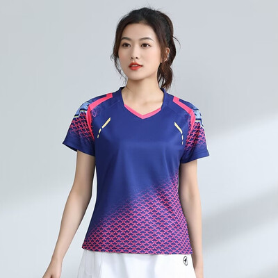 Ženske pastelne majice za stolni tenis Odjeća za badminton s 3D grafičkim printom Brzosušeća odjeća za natjecanje u stolnom tenisu Dres