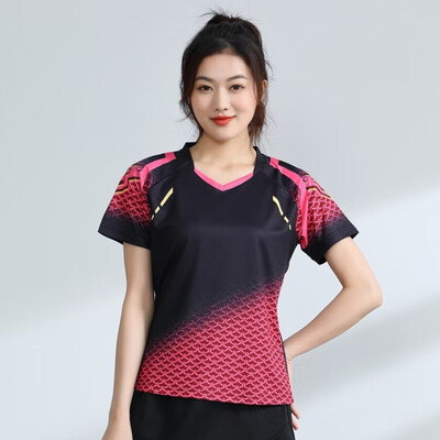 Ženske pastelne majice za stolni tenis Odjeća za badminton s 3D grafičkim printom Brzosušeća odjeća za natjecanje u stolnom tenisu Dres