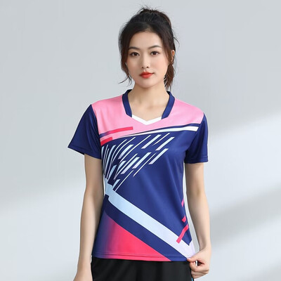 Ženske pastelne majice za stolni tenis Odjeća za badminton s 3D grafičkim printom Brzosušeća odjeća za natjecanje u stolnom tenisu Dres