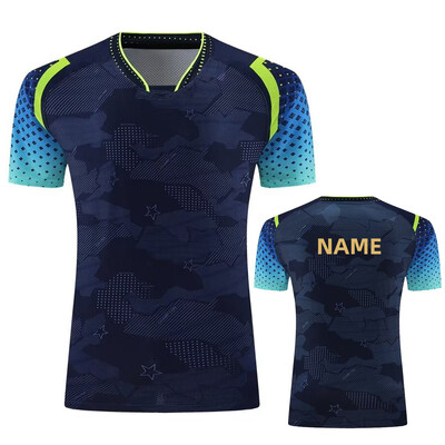 Prilagođeni tekst LOGO KINA Kineska igračka uniforma Championship Stolnoteniska majica kratke hlače Muškarci Žene Djeca Odjeća majica za ping pong