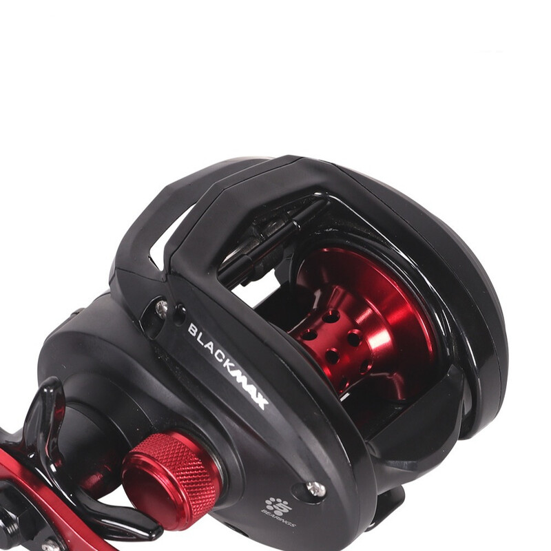 Pažljivo odabrana pecarska rola Rola za dugi zabacivanje protiv eksplozije koja se vrti Ultra lagana rola za pecanje s magnetskom turbinom od crnog mikro objekta