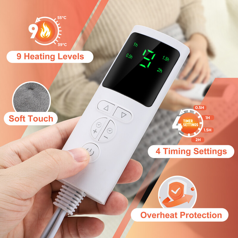 Elektriniai kaitinimo padėklai mėšlungiui Žiemos šildytuvo kilimėlis biuro sofoms lovoms juosmens nugarėlė Šiltesnės antklodės kempingams 110V 220V Skalbiamas