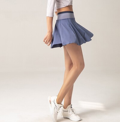 Cloud Hide XS sportske suknje visokog struka teniska golf suknja kratke hlače za fitness ženske atletske brzosušeće sportske hlače s džepom