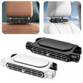 Vėdinimo lapas Automobilio ventiliatorius Cirkuliacinis galinės sėdynės elektrinis ventiliatorius Nešiojamas oro kondicionierius 3 greičiai reguliuojamas automobilių ventiliatorius automobiliui