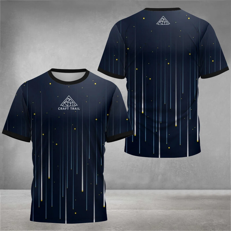 Muška sportska brzosušeća majica kratkih rukava Odjeća za fitness trening na otvorenom Prozračna majica za tenis Lagane majice kratkih rukava za trčanje