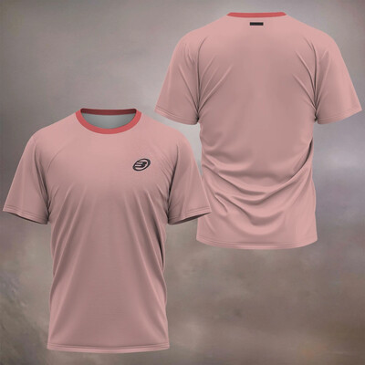 2024 Εξαιρετικά λεπτή καλοκαιρινή αθλητική γυμναστική, αναπνεύσιμο και γρήγορο στέγνωμα, κοντό μανίκι ανδρικό μπλουζάκι με στάμπα με padel, Ανδρικά ρούχα τένις