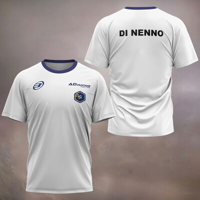 2024 Εξαιρετικά λεπτή καλοκαιρινή αθλητική γυμναστική, αναπνεύσιμο και γρήγορο στέγνωμα, κοντό μανίκι ανδρικό μπλουζάκι με στάμπα με padel, Ανδρικά ρούχα τένις