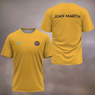 2024 Εξαιρετικά λεπτή καλοκαιρινή αθλητική γυμναστική, αναπνεύσιμο και γρήγορο στέγνωμα, κοντό μανίκι ανδρικό μπλουζάκι με στάμπα με padel, Ανδρικά ρούχα τένις